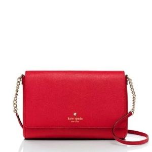 NWT Kate Spade New York Alek Charlotte Street in Red no longer made!!